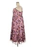 Torrid 100% Polyester Print Purple Casual Dress Size 2X Plus (2) - photo 5