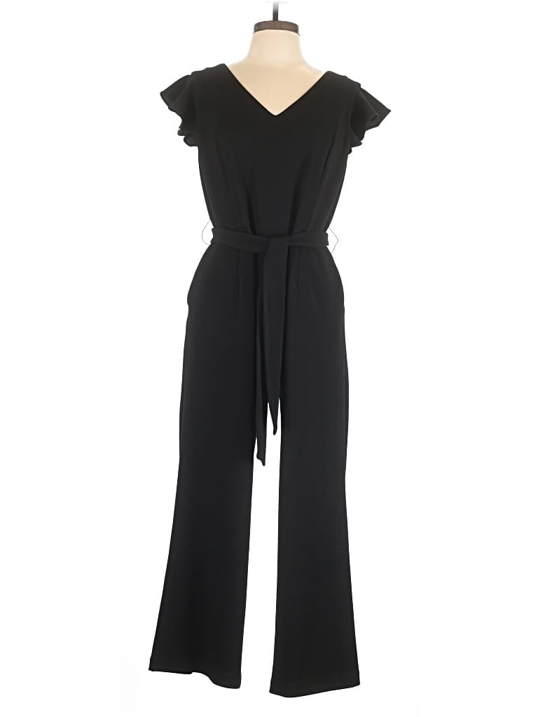 Pre-owned T Tahari Jumpsuit In Black
