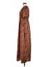 Assorted Brands 100% Polyester Brown Casual Dress Size M - photo 5