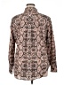 Apt. 9 100% Polyester Animal Print Brown Long Sleeve Blouse Size XL - photo 2