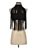 Princess Polly Black Sleeveless Blouse Size 4 - photo 1