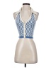 Honeyme Blue Sleeveless Blouse Size S - photo 1