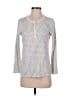 Roller Rabbit 100% Cotton Silver 3/4 Sleeve T-Shirt Size S - photo 1