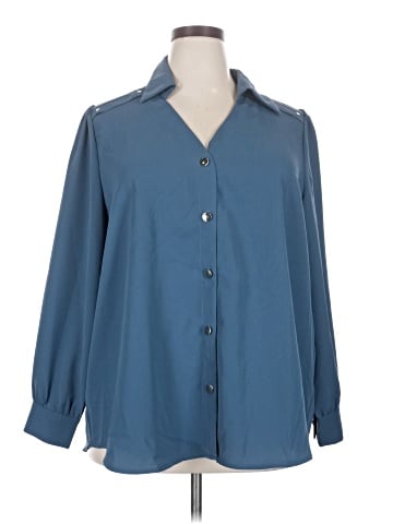 BLOOMCHIC 3/4 Sleeve Blouse (view 1)