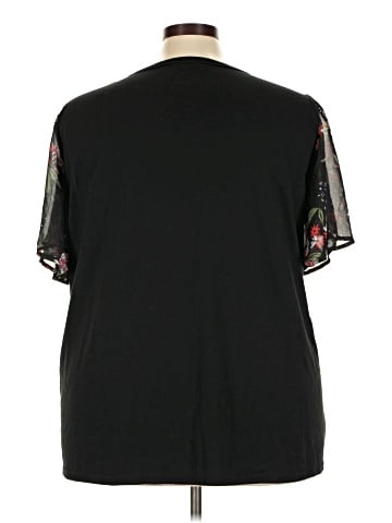 BLOOMCHIC Short Sleeve Blouse (view 2)