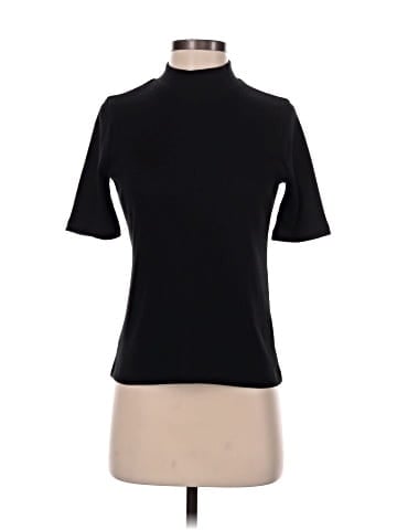 Madewell Ribbed Mockneck Top (view 1)