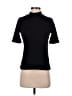 Madewell Black Ribbed Mockneck Top Size S - photo 1
