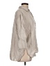 Zara Tan 3/4 Sleeve Button-Down Shirt Size L - photo 4