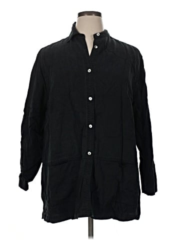 Valerie Stevens Long Sleeve Button-Down Shirt (view 1)