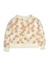 Carter's Floral Ivory Sweatshirt Size 8 - photo 1