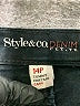 Style&Co Black Jeans Size 14 Petite - photo 4