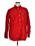 Universal Thread 100% Cotton Solid Red Long Sleeve Button-Down Shirt Size XL - photo 1