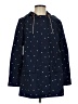 Talbots 100% Cotton Polka Dots Blue Raincoat Size XS - photo 1