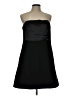 Gap Solid Black Cocktail Dress Size L - photo 1