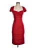 Maurices Solid Red Cocktail Dress Size XS - photo 1