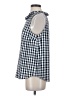 J.Crew Checkered-gingham Blue Sleeveless Blouse Size S - photo 5