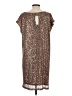 Mystree 100% Polyester Metallic Brown Cocktail Dress Size S - photo 2
