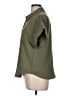 Como Vintage 100% Polyester Solid Green Short Sleeve Blouse Size M - photo 5