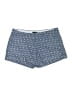 Dear John Chevron-herringbone Blue Shorts Size 33 waist - photo 1