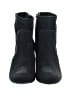 Mari A Metallic Black Ankle Boots Size 8 1/2 - photo 2