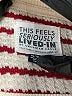 American Eagle Outfitters Stripes Burgundy Pullover Sweater Size XL - photo 7