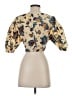 A.L.C. 100% Cotton Gold 3/4 Sleeve Blouse Size 4 - photo 2