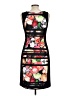 Joseph Ribkoff Graphic Black Cocktail Dress Size 10 - photo 2