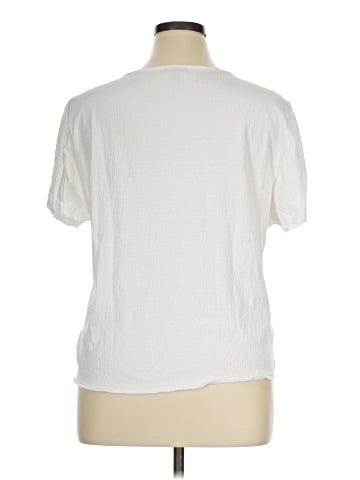 Talbots Short Sleeve Henley (view 2)