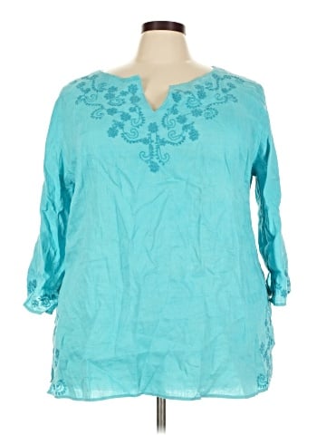 Valerie Stevens 3/4 Sleeve Blouse (view 1)