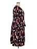 Ellos Print Red Casual Dress Size 26 - photo 4