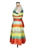 Ted Baker London 100% Polyester Stripes Orange Casual Dress Size 8 (3) - photo 5