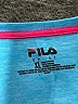 Fila Sport 100% Polyester Blue Active T-Shirt Size XL - photo 7
