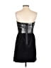 Tibi Metallic Black Cocktail Dress Size 8 - photo 2