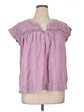 Lucky Brand Short Sleeve Blouse