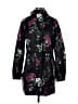 Joules 100% Polyester Floral Black Raincoat Size 4 - photo 1