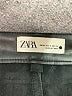 Zara 100% Polyurethane Black Casual Pants Size 12 - photo 7