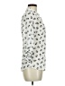 Freebird 100% Polyester Animal Print Ivory 3/4 Sleeve Blouse Size M - photo 4