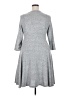 Torrid Chevron-herringbone Gray Casual Dress Size 2X (2) - photo 2