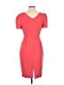 L.K. Bennett Solid Red Cocktail Dress Size 8 - photo 2