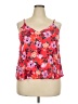 Mi ami 100% Viscose Pink Sleeveless Blouse Size 2X - photo 1