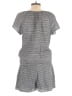 Soft Joie 100% Cotton Houndstooth Gray Romper Size L - photo 2