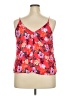 Mi ami 100% Viscose Pink Sleeveless Blouse Size 2X - photo 2