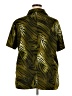 TR Bentley Plus 100% Polyester Animal Print Green Short Sleeve Blouse Size 20 - photo 2