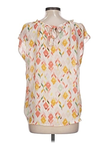 LC Lauren Conrad Short Sleeve Blouse (view 2)