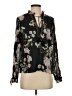 Dolan Black Long Sleeve Blouse Size S - photo 1