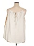 Lane Bryant 100% Polyester Ivory Sleeveless Blouse Size 14 - photo 2