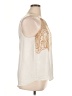 Lane Bryant 100% Polyester Ivory Sleeveless Blouse Size 14 - photo 4