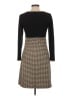Assorted Brands Houndstooth Black Casual Dress Size EU 42 / US 12 - photo 2
