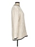 Jason Wu 100% Cotton Chevron-herringbone Ivory Pullover Sweater Size M - photo 4