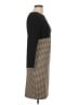 Assorted Brands Houndstooth Black Casual Dress Size EU 42 / US 12 - photo 4